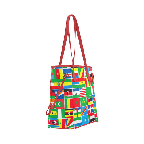 AFRICA Clover Canvas Tote Bag (Model 1661)