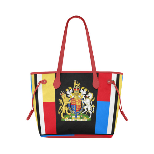 UK COAT OF ARMS Clover Canvas Tote Bag (Model 1661)