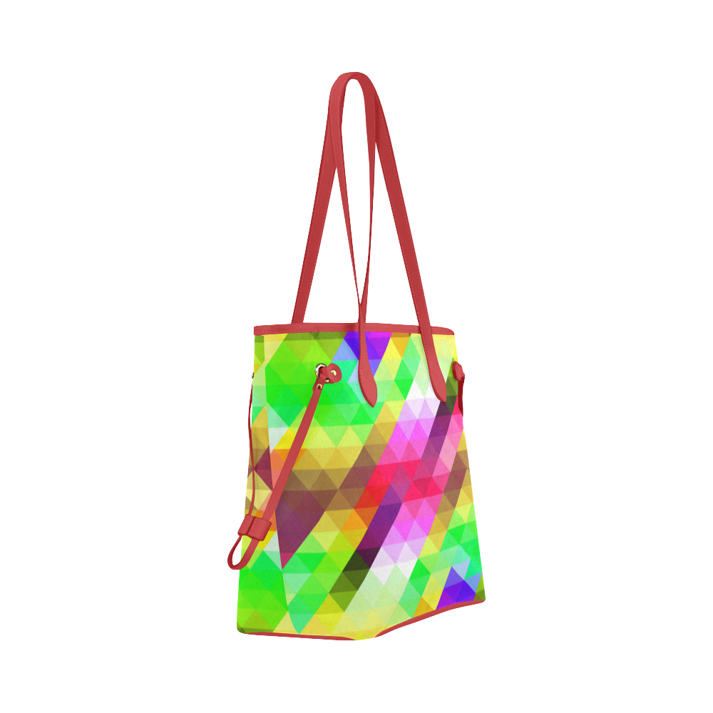 ABSTRACT FRAGMENTS Clover Canvas Tote Bag (Model 1661)