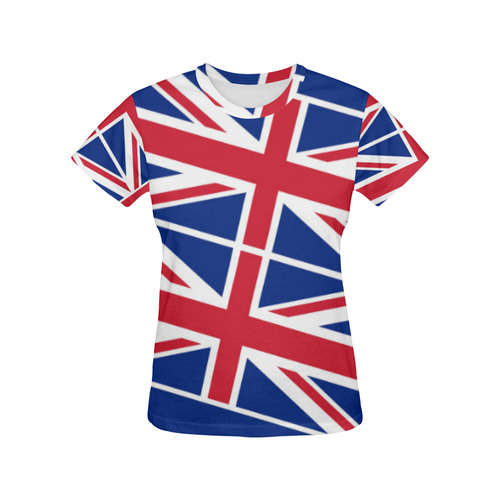 UK All Over Print T-Shirt for Women (USA Size) (Model T40)