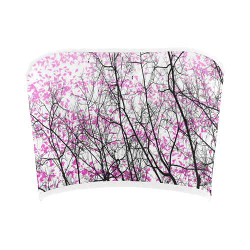 Cherry Blossom Bandeau Top