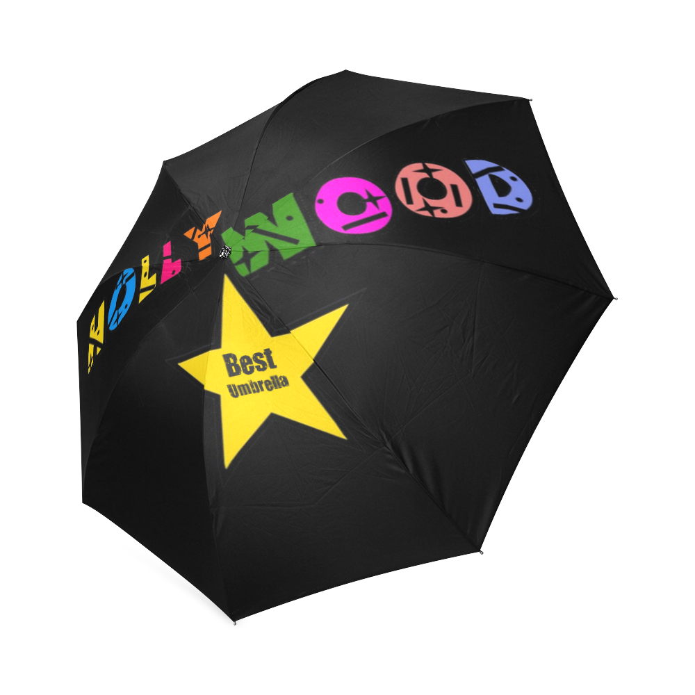 Hollywood Best Umbrella by Popart Lover Foldable Umbrella (Model U01)