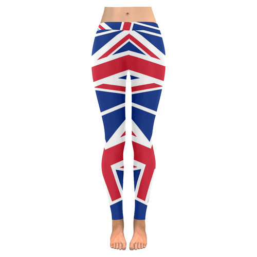 UK Women's Low Rise Leggings (Invisible Stitch) (Model L05)