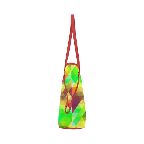 ABSTRACT FRAGMENTS Clover Canvas Tote Bag (Model 1661)