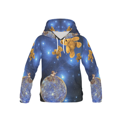 collage_dont let it go... _ gloria sanchez1 All Over Print Hoodie for Kid (USA Size) (Model H13)