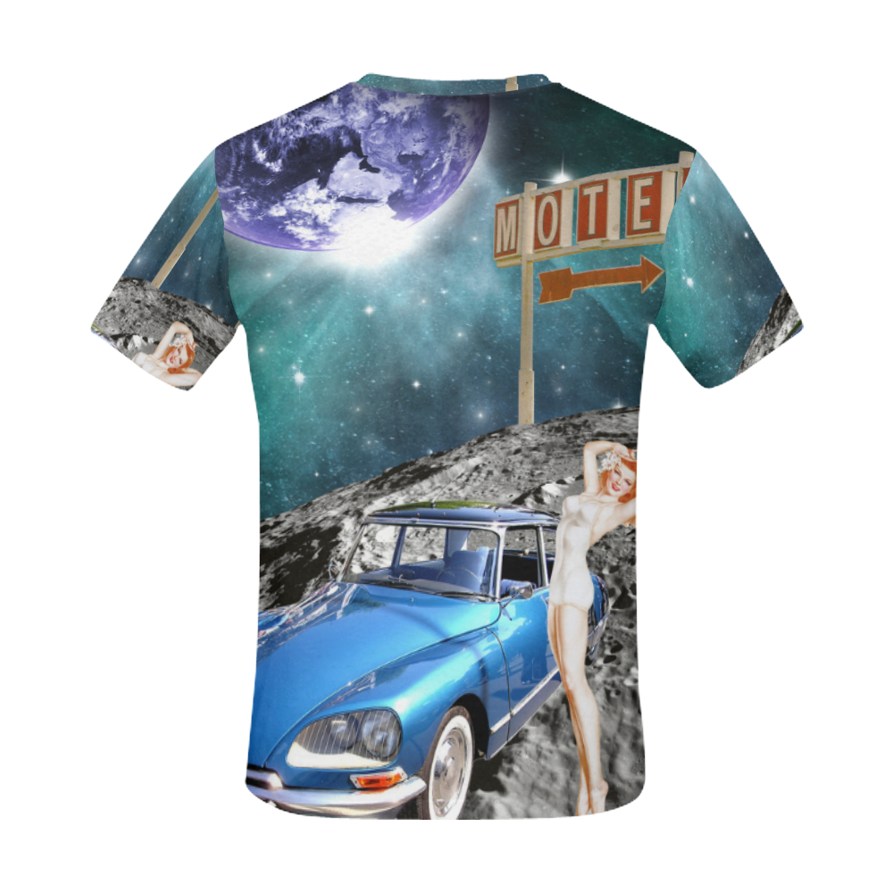 collage_motel_gloriasanchez All Over Print T-Shirt for Men (USA Size) (Model T40)