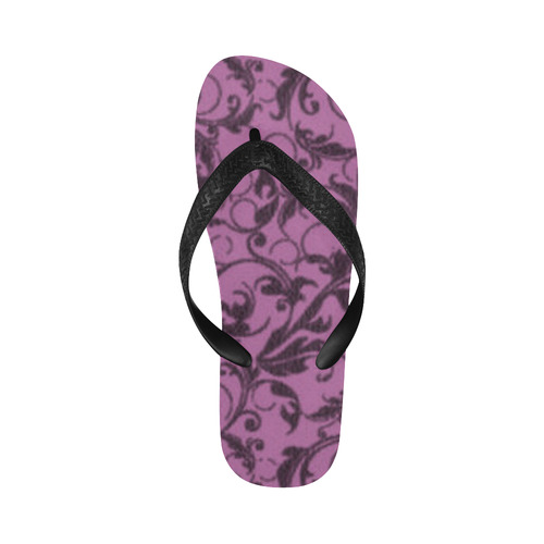 Bodacious Swirls Flip Flops for Men/Women (Model 040)