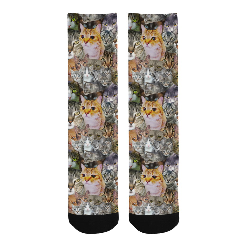 Cat pattern Trouser Socks