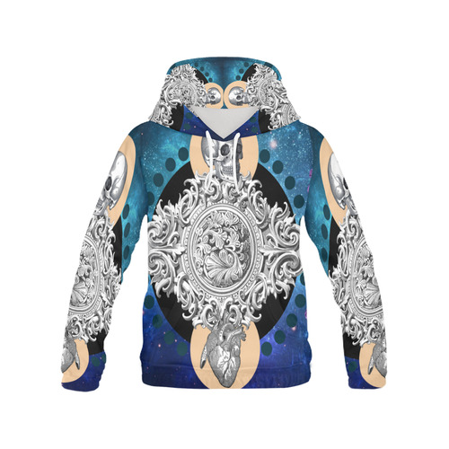 collage_uncertaintyofthetime_lehaim All Over Print Hoodie for Men (USA Size) (Model H13)
