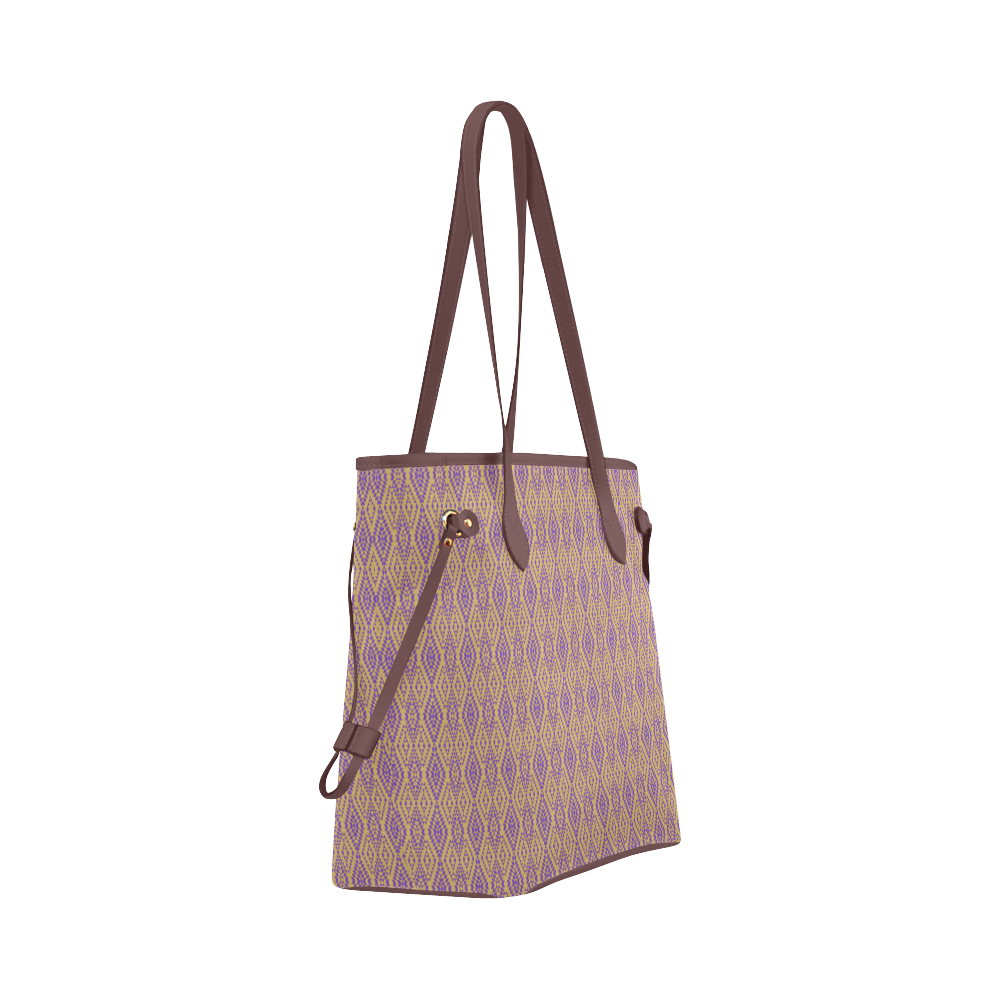 38 Clover Canvas Tote Bag (Model 1661)