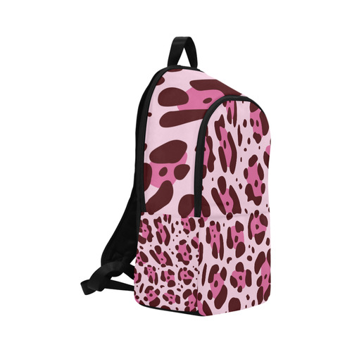 ART CAMOUFLAGE PINK Fabric Backpack for Adult (Model 1659)