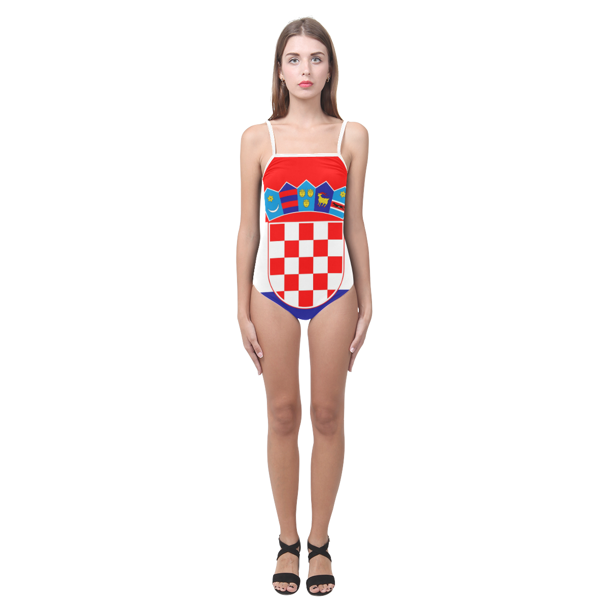CROATIA 2 Strap Swimsuit ( Model S05)