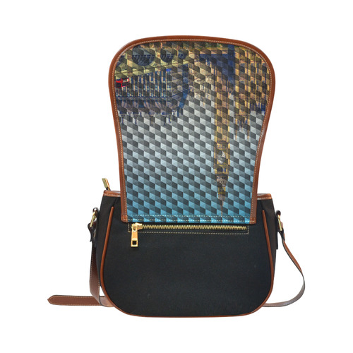 81 Saddle Bag/Small (Model 1649)(Flap Customization)