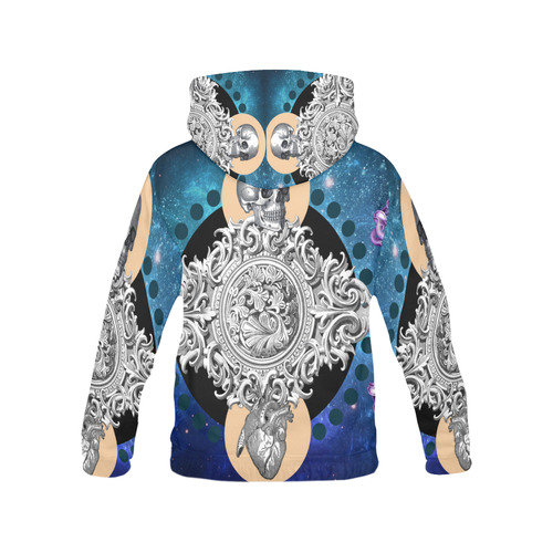 collage_uncertaintyofthetime_lehaim All Over Print Hoodie for Men (USA Size) (Model H13)