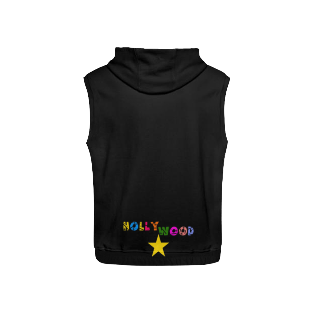 1 Hollywood by Popart Lover All Over Print Sleeveless Hoodie for Kid (Model H15)