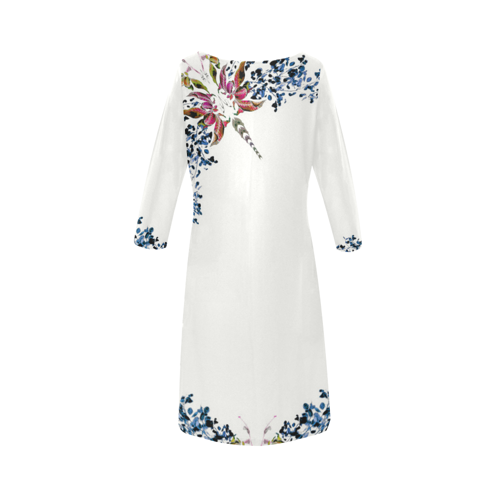 Susan's Butterfly Round Collar Dress (D22)