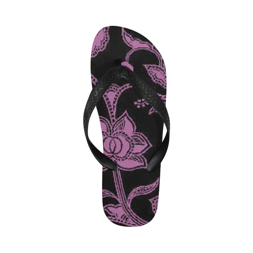 Bodacious Floral Flip Flops for Men/Women (Model 040)