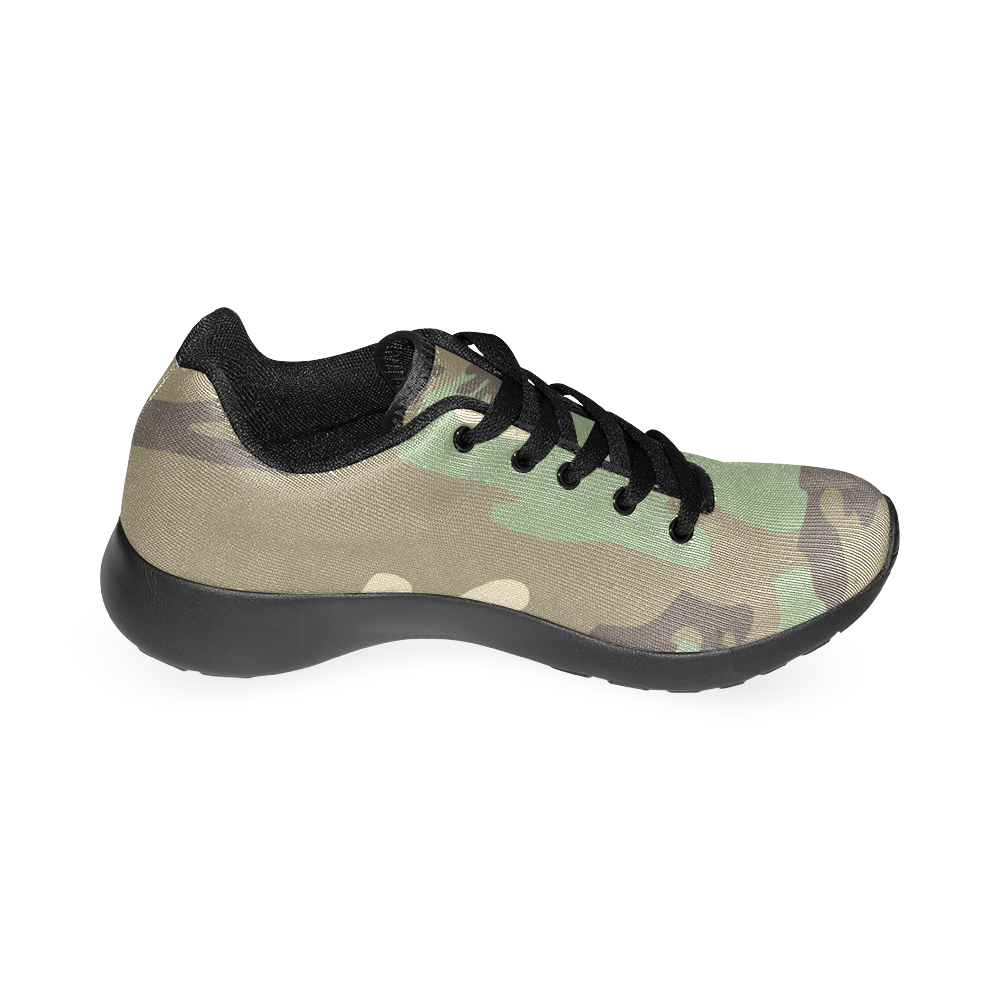 CAMOUFLAGE DESERT Women’s Running Shoes (Model 020)