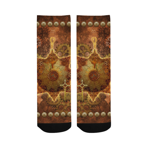 Steampunk, noble design Crew Socks