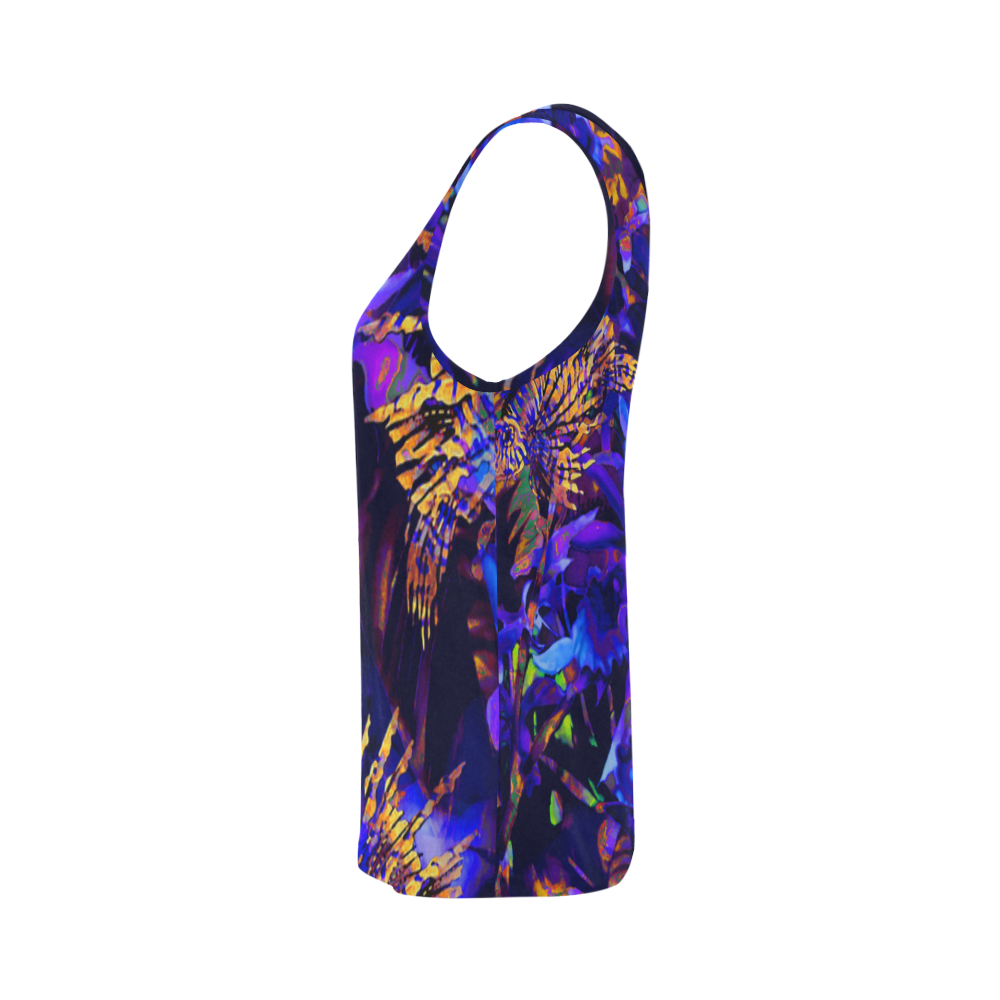 lionfish All Over Print Tank Top for Women (Model T43)