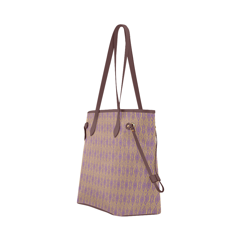 38 Clover Canvas Tote Bag (Model 1661)