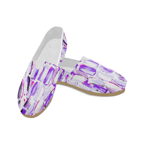 Lavendar Sugarcane Unisex Casual Shoes (Model 004)