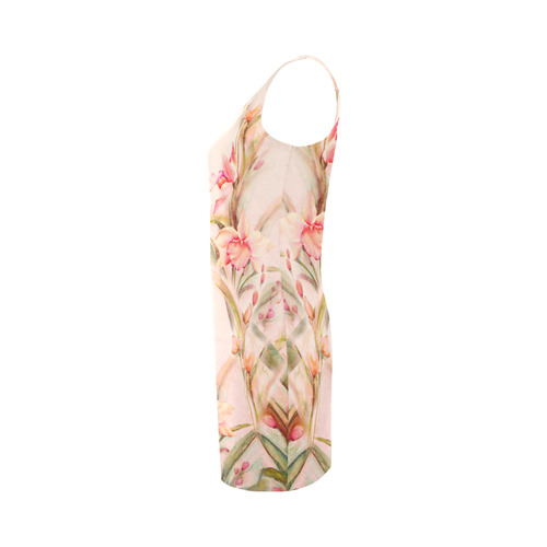 Peach Orchid Medea Vest Dress (Model D06)