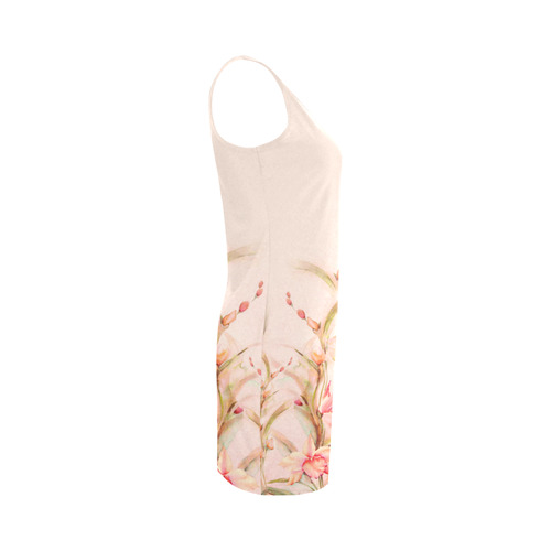 Peach Orchid Medea Vest Dress (Model D06)