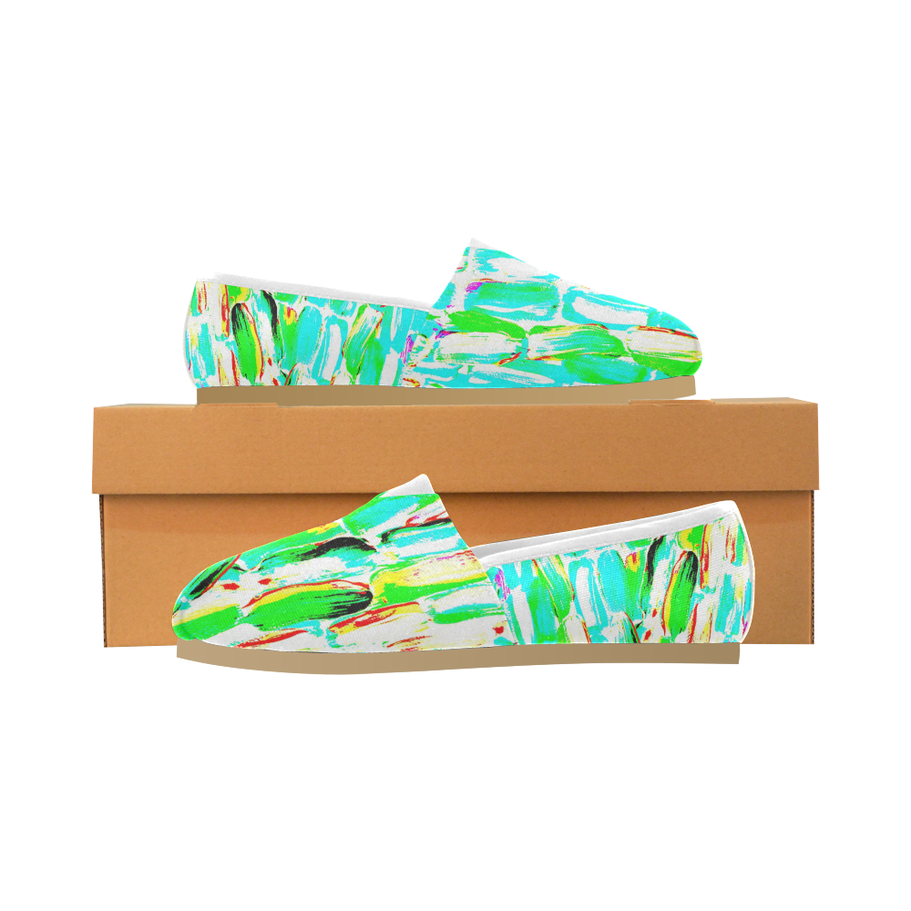 Bright Sugarcane Unisex Casual Shoes (Model 004)