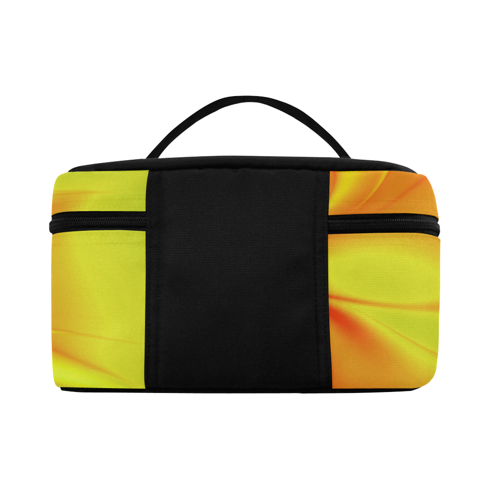 Hot Summer Green Orange Abstract Colorful Fractal Lunch Bag/Large (Model 1658)