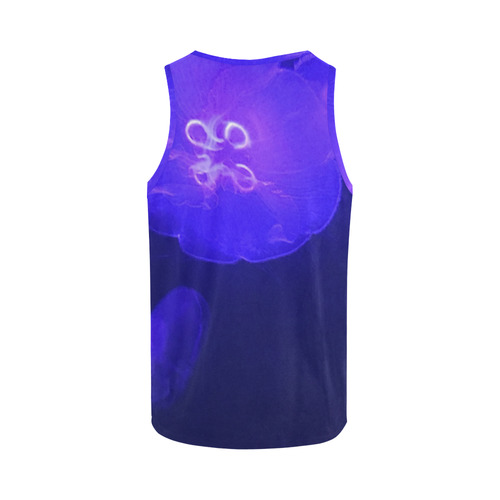 Jellyfish All Over Print Tank Top for Women (Model T43)