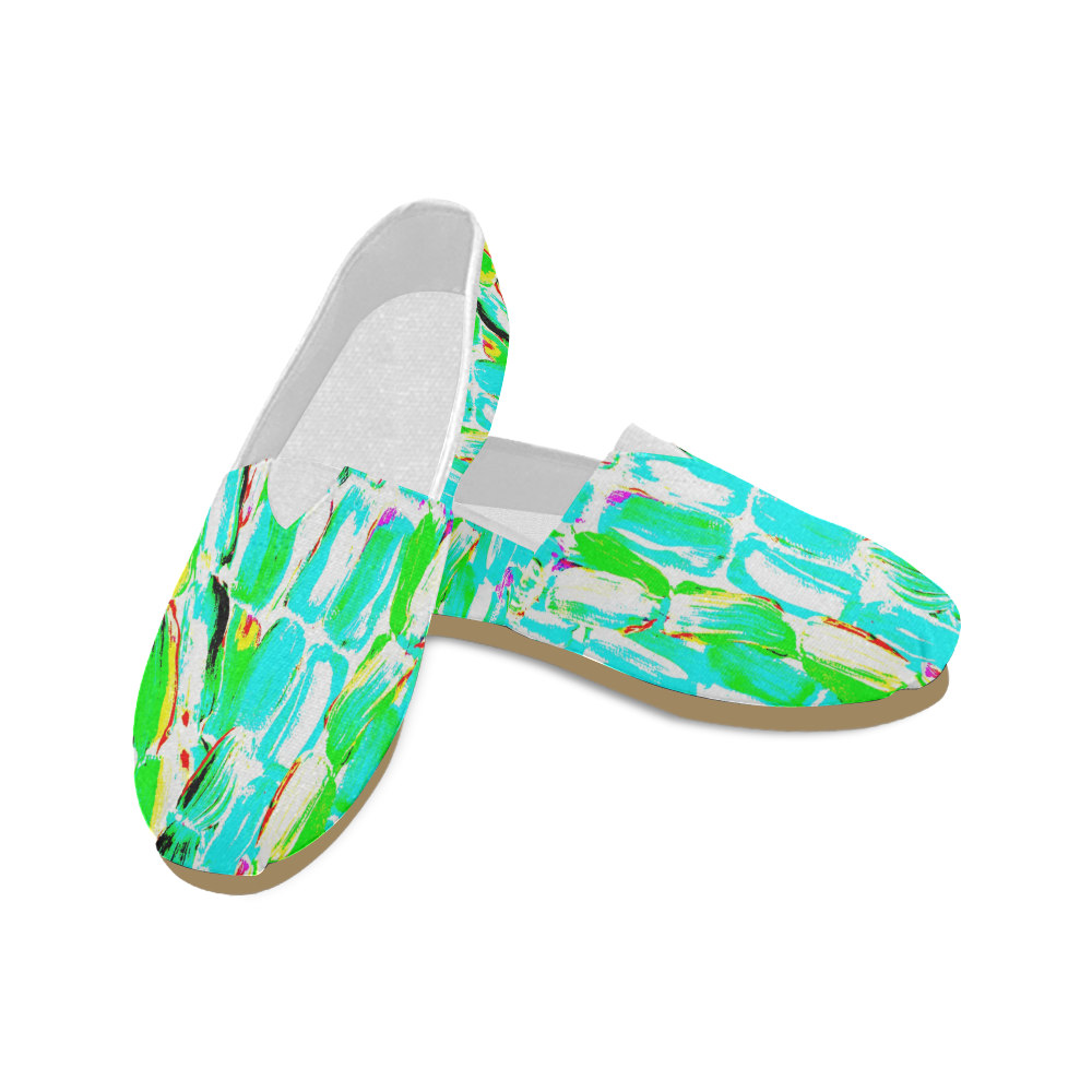 Bright Sugarcane Unisex Casual Shoes (Model 004)