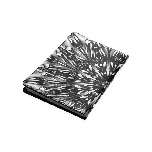 Black and white gothic lace mandala Custom NoteBook B5