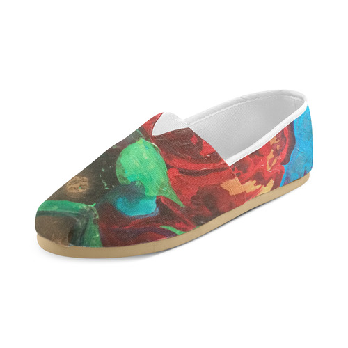 The Tulips Came Early Unisex Casual Shoes (Model 004)