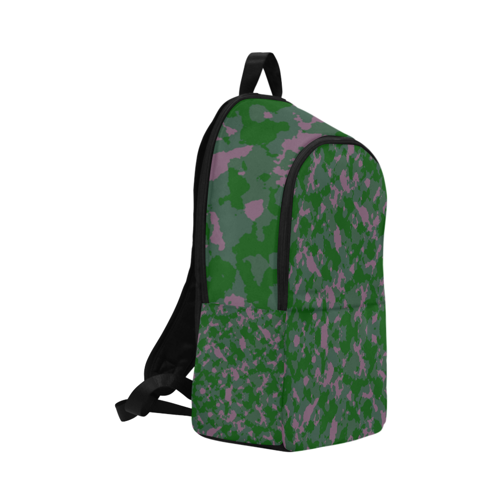 CAMOUFLAGE MILITARY Fabric Backpack for Adult (Model 1659)