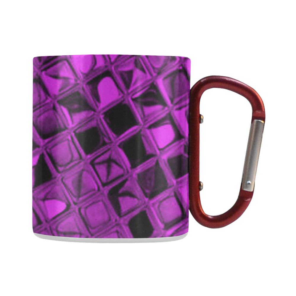 Metallic Dazzling Violet Classic Insulated Mug(10.3OZ)