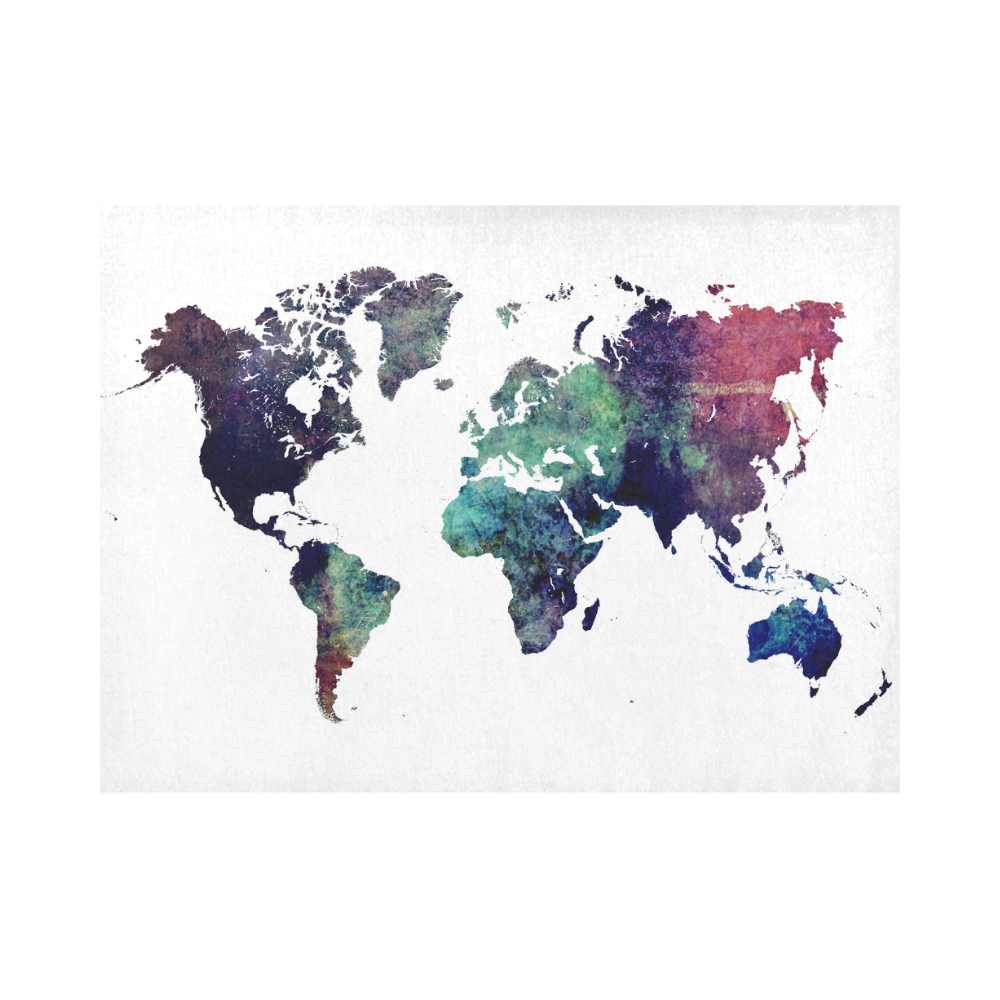 world map 12 Placemat 14’’ x 19’’