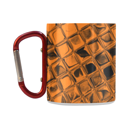 Metallic Orange Classic Insulated Mug(10.3OZ)