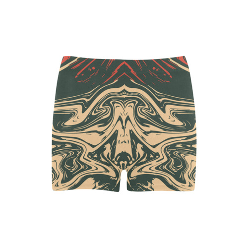 Colorful Marble Briseis Skinny Shorts (Model L04)