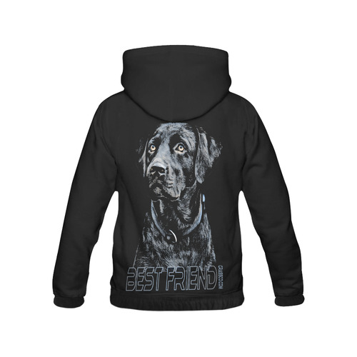 LABRADOR BEST FRIEND All Over Print Hoodie for Men (USA Size) (Model H13)