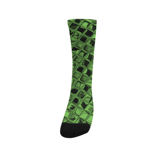 Metallic Green Flash Trouser Socks