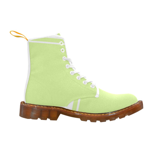 Light Green Ribbon Martin Boots For Men Model 1203H