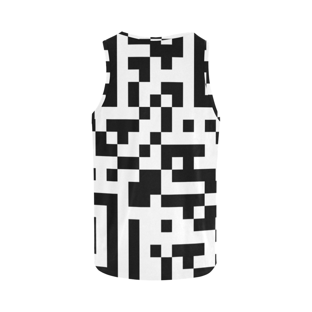 QR-CODE All Over Print Tank Top for Women (Model T43)