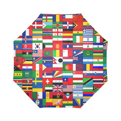 WORLD FLAGS 2 Auto-Foldable Umbrella (Model U04)