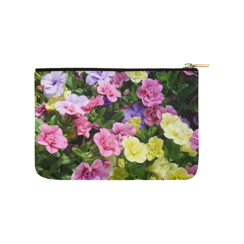 lovely flowers 17 by JamColors Carry-All Pouch 9.5''x6''