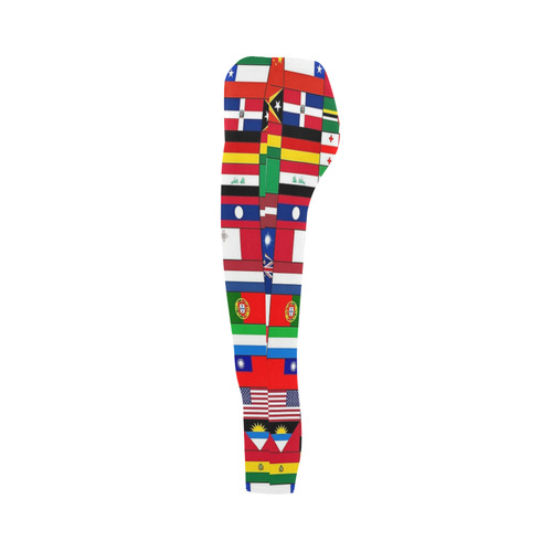 WORLD FLAGS 2 Capri Legging (Model L02)