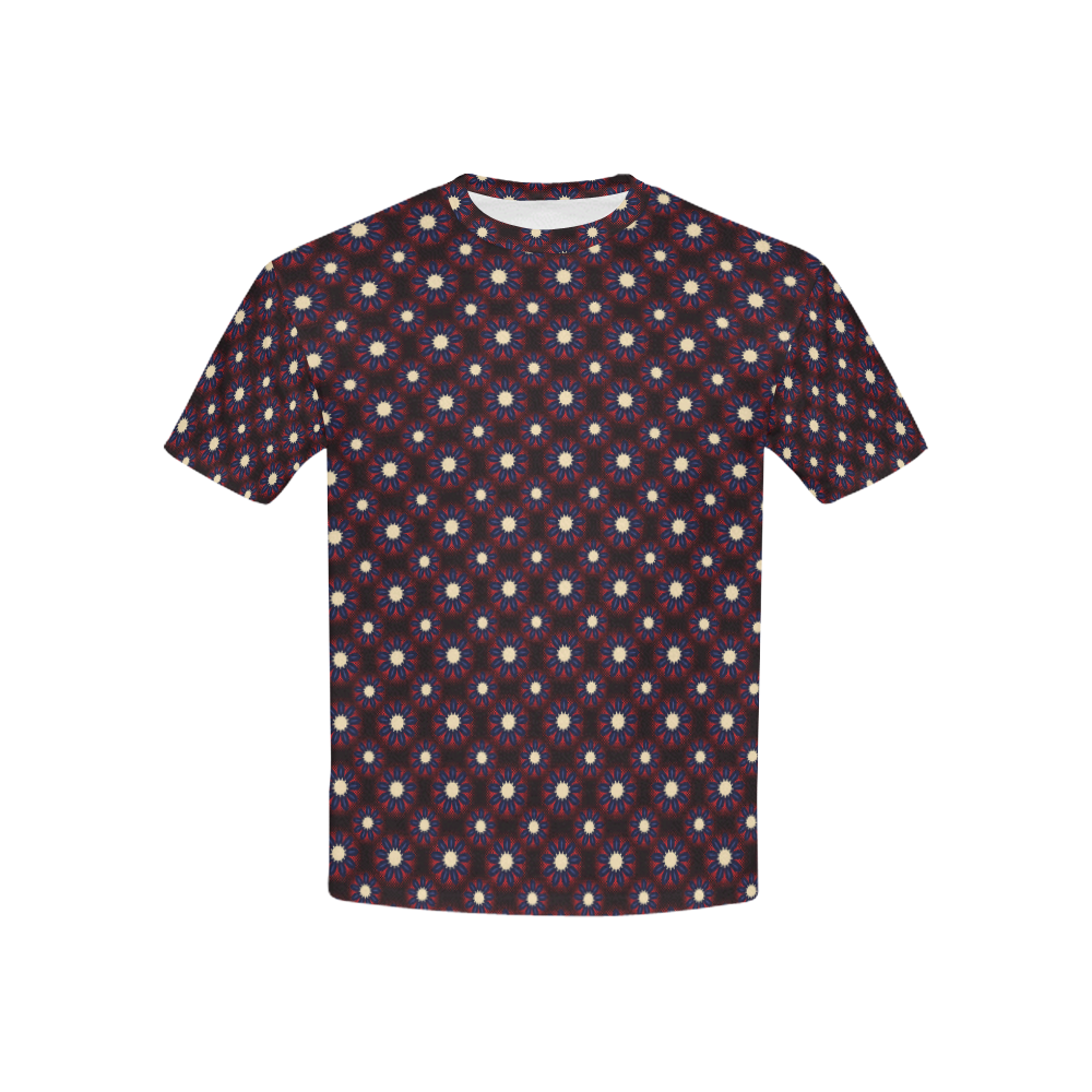 Summer Bloom Kids' All Over Print T-shirt (USA Size) (Model T40)