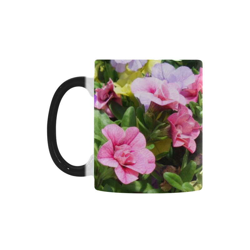 lovely flowers 17 by JamColors Custom Morphing Mug
