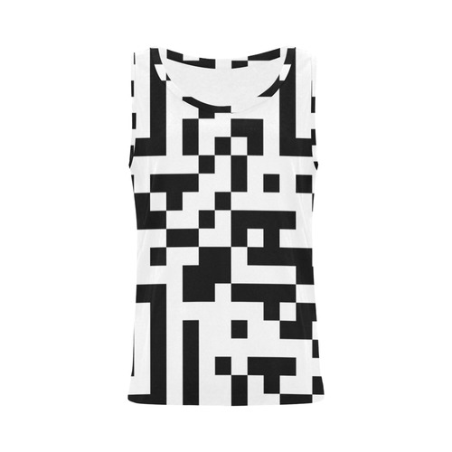 QR-CODE All Over Print Tank Top for Women (Model T43)