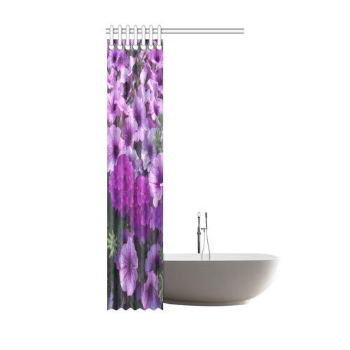 wonderful lilac flower mix by JamColors Shower Curtain 36"x72"